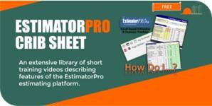 EstimatorPro Crib Sheet – How Do I…?